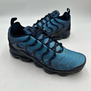 Nike Air VaporMax Plus Obsidian Photo Blue Men’s Size 10 Sneakers 924453-401